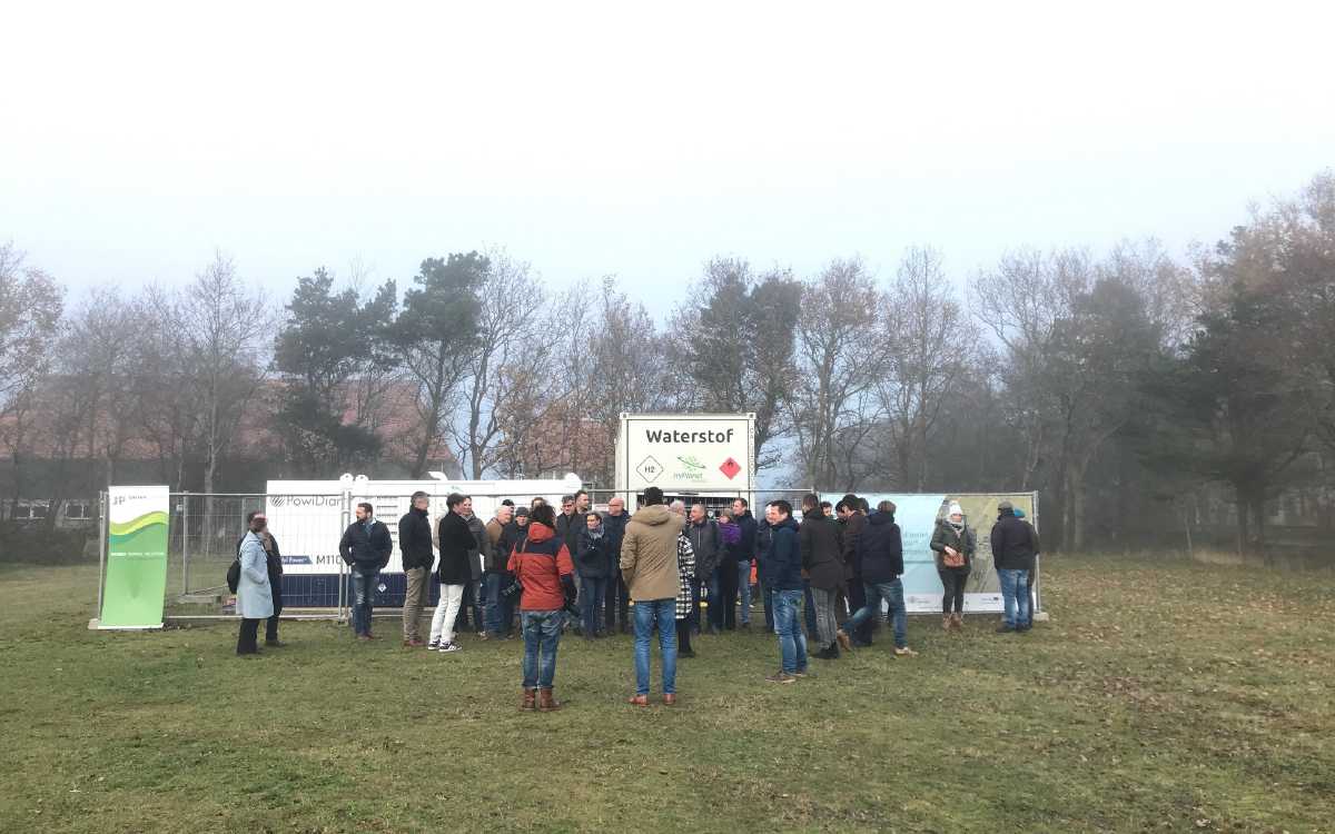 Ameland tests hydrogen in practice