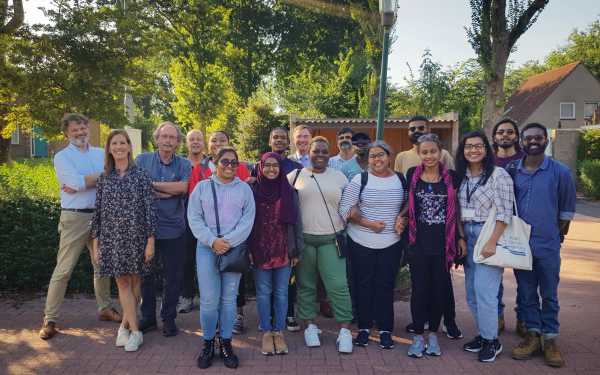 Bezoek van studenten watertechnologie uit ontwikkelingslanden